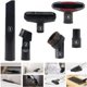 thumbnail image 1 of 6 piezas de accesorios para aspiradoras: adecuados para aspiradoras de calibre 32 mm a 35 mm, para boquillas para aspiradoras Karcher, Rowenta, Hoover, Xoiture, Bosch y Miele, 1 of 5