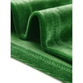 thumbnail image 5 of DARING DIVA Women's Round Neck Puff Short Sleeve Party Velvet Top XS Green, 5 of 6