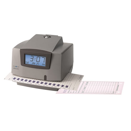 Pyramid Time Systems 3500 Electronic Time Clock & Document Stamp