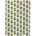 thumbnail image 2 of Coolnut Mardi Gras Rectangle Tablecloth, Spill-Proof Polyester Table Cloth, Table Cover for Kitchen Dining Picnic Holiday Party Decoration, 60"x60", 2 of 7