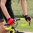 thumbnail image 2 of Guantes de ciclismo de medio dedo Guantes de bicicleta ligeros y transpirables para motocicleta Rojo XL, 2 of 9