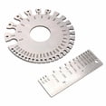 thumbnail image 1 of Jauges en Acier Inoxydable Anti-Rouille et Outils Essentiels Durables pour des Mesures Précises, 1 of 10