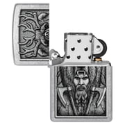 Zippo Barbarian Design Street Chrome Pocket Lighter