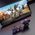 thumbnail image 6 of Mobile Triggers, Mobile Game Controller, Game Trigger for PUBG/Fortnite/Call of Duty,Shooter Sensitive Controller Joysticks Aim & Fire Trigger for iPhone and Android Phone, 6 of 6