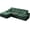 Dark Green, variant on Anykoon L-Shaped Corner Chaise Sleeper Sofa, High Backrest Slub Chenille 3-Seat Couch, Compressed High-Density Sponge, No-Assembly Space-Saving Sectional Sofa for Living Room Apartment, Beige