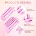 thumbnail image 2 of 2PCS Volumizing Hair Clips for Women, Hair Volume Clip Styling Tools Volumizing Comb for Fluffy Bangs Clips for Root Lift Hair Styling Tools, Root Booster Clips, Rose Red, 2 of 7