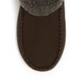 thumbnail image 7 of Dearfoams Men's Brendan Microsuede Moccasin Toe Clog Slipper, 7 of 7
