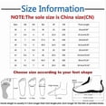 thumbnail image 4 of ibiyuan Orthopedic Flip Flops Women Black Thong Sandals Non- Rubber Sole Cute Slippers for Women Lightweight Orthofeet Shoes for Women, 4 of 8