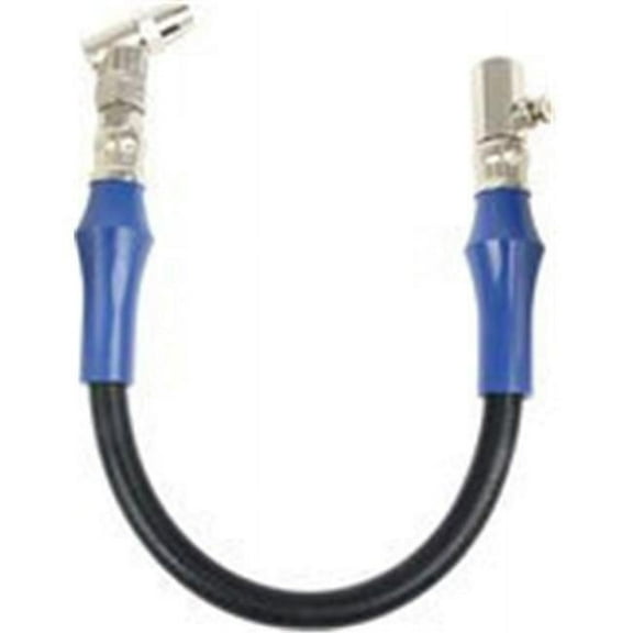14 in. Tire Pressue Gauge Hose with Relief Button