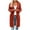 Red, variant on Fesfesfes Women Cardigan Womens Long Sleeve Cable Knit Long Cardigan Open Front Button Sweater Outerwear