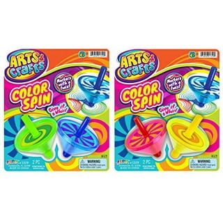  Wings Giant Spin Art Paint Refill Pack Spin Art Machine - 10 x  Large Cards - 10 x Small Cards - 4 x Round Cards - 6 Bottles of Colored  Paint : Toys & Games