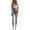 Blue-9, variant on Jjayotai Women Plus Size Ripped Stretch Skinny Jeans, Drawstring High Rise Boyfriend Distressed Denim Jegging Blue-7 L