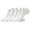 White Lace, variant on Womens Essentials Ankle Dress Socks, 5 Pack, Fits Shoe Size 5-10