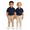Navy, variant on Toddler Boys & Girls School Uniform Polo Shirt, 2-Pack Short Sleeve Knit Pique Polos, Navy, 2T, 2 Year – ClassExceed