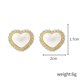thumbnail image 1 of Pendientes de temperamento simple de perla de agua dulce natural de imitación retro Pendientes de perla de alto sentido Pendientes de mujer, 1 of 5