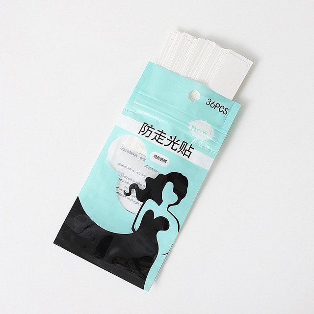 Autocollants Anti-Éblouissement Patch Poitrine Chemise Chemises Anti-Éblouissement Col en V Fixé, Équipement de Beauté