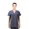 thumbnail image 3 of JEFFRICO Scrubs for Women V-Neck Scrub Tops Lightweight Short Sleeve 2 Pocket Scrubs, 3 of 9