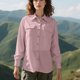 thumbnail image 5 of HongQid Women's UPF 50 Long Sleeve Sun Protection Shirts Fishing Hiking Outdoor, 5 of 8