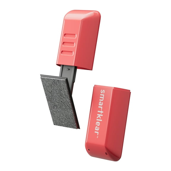 CarbonKlean SmartKlear Smart Phone Screen Cleaner - Compatible with iPhones, Androids, and More - Cleaner With Carbon Microfiber Tech - Injected Pink - 1 Count