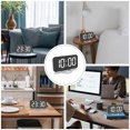 thumbnail image 4 of despertador electronico Irfora Reloj despertador digital USB Espejo Reloj LED Irfora despertador electronico, 4 of 7
