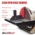 thumbnail image 4 of Lijadora de banda de mesa Bucktool BD4801 3/4 HP para carpintería, 4 of 8