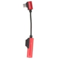 thumbnail image 2 of Tachiuwa Elbow Adapter Charging Connector for Millet 6 Headset Note 3 Red, 2 of 9