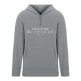thumbnail image 6 of Tiijoy Big Girl Zipper Eyelets Hoodie Letter Print Hooded Sweatshirt, Sizes 11-12, 6 of 7