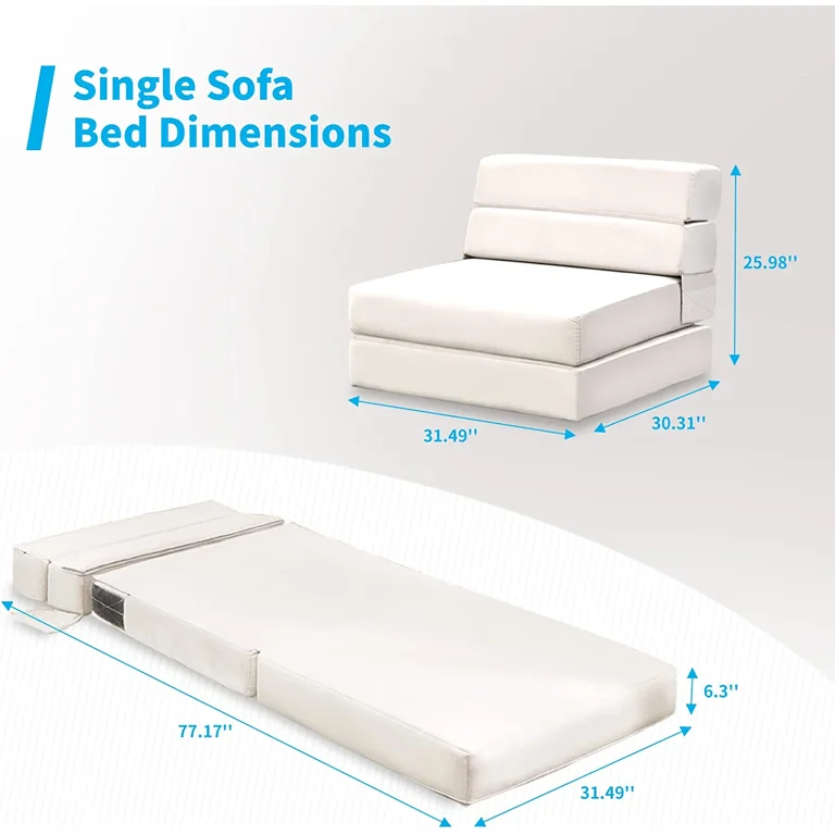 Single futon size deals