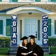 thumbnail image 2 of Moocorvic Graduation Decorations 2025 Door Banner Set for Doorway Porch Yard Outdoor Indoor Front Door Wall Welcome Sign Prom Party Congrats Grad Theme Decorations, 2 of 6