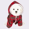 thumbnail image 3 of Dog Hooded Sweater Plaid Pet Clothes, 3 of 6
