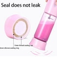 thumbnail image 4 of Mixeur Portable, Mini Mixeurs USB Rechargeables Petit Mixeur Personnel 6 Lames en Acier Inoxydable pour Usage Extérieur Bureau Maison, Rose, 4 of 8