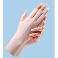 thumbnail image 3 of Women Fingerless Gloves Summer UV Protection Gloves Cool Ice Silk Gloves Sun Block Driving Gloves Unisex, 3 of 7