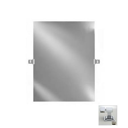 - Afina Corporation RM-620-SN-C 20X26 RECTANGULAR FRAMELESS WITH TILT BRACKETS SATIN NICKEL CONTEMPORARY BRACKETS