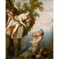 thumbnail image 3 of Laurent de la Hyre 12x14 Black Modern Framed Museum Art Print Titled - Glaucus and Scylla (About 1640-1644), 3 of 5