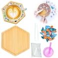 thumbnail image 1 of Jkkant DIY Home Decor Craft Kit for Adults & Kids, Creative Handmade Material Set, Fun Art Project for Wall Decor, Gift Making, 10ml Paints Included, 1 of 8