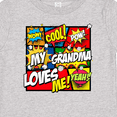 thumbnail image 4 of Inktastic My Grandma Loves Me Boys or Girls Baby T-Shirt, 4 of 5