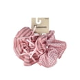 thumbnail image 2 of No Boundaries Ruffle Hair Ties, 2-Pack, Peach, 2 of 3