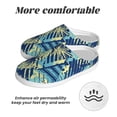 thumbnail image 6 of Lsque Hawaiian Style Pattern Womens Comfort Cotton on Scuff With Memory Foam and Anti-skid Sole Slipper-39/40, 6 of 7