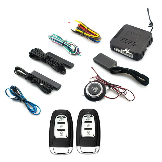 Guardoinrt Systèmes d'Alarme Intelligents Universels pour Voiture Sans Clé Télécommande de Véhicule Contrôleur de Démarrage Accessoires de Mise à Niveau Type C