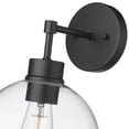 thumbnail image 4 of Millennium Lighting  Basin 1 Light Outdoor Wall Sconce with Clear Glass Shades Powder Coat Brown, 4 of 5