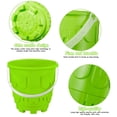 thumbnail image 3 of Paquete de 6 cubos de arena Chivao Castle de 18 cm y palas de 19,5 cm, 3 of 7