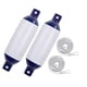 thumbnail image 4 of Protector de Guardabarros para Barcos, Fácil de Usar, Portátil, Fácil Instalación para Atracar, Accesorio de Parachoques para Barcos de Pesca, 2 Uds. Cuerda G0 Blanca, 4 of 8