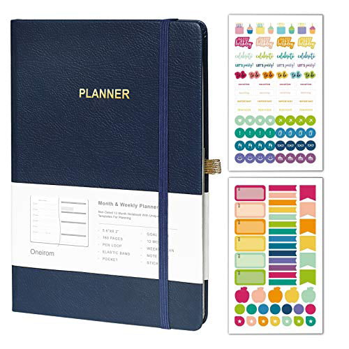 2021 Weekly Planner WEEKLY PLANNER Planner 2021 3 Colors Weekly Diary Bullet Journal Undated Planner Academic Planner Diary