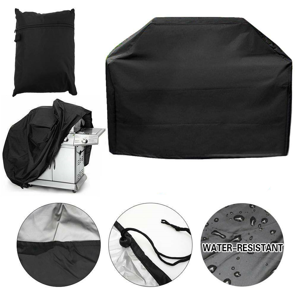 BBQ Grill Cover,57 inch Heavy-Duty Gas Grill Cover Rip-Proof,UV & Water-Resistant For Weber,Brinkmann,Char Broil etc,L - image 3 of 6