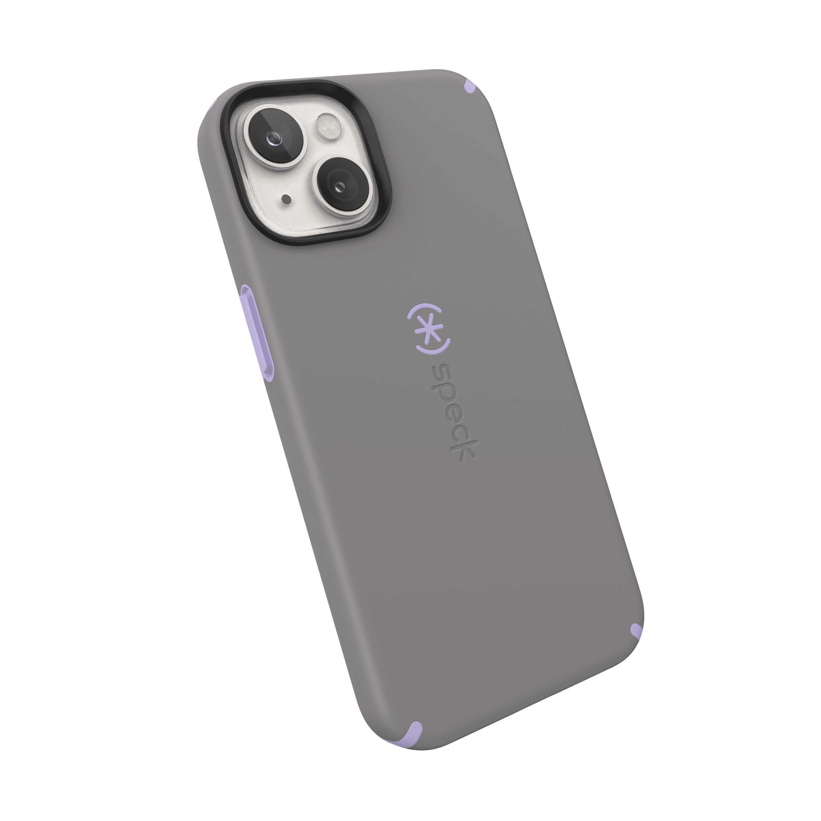iPhone 14 Speck CandyShell Pro + Magsafe in Grey and Purple
