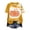 Yellow, variant on Dagaeig Halloween Womens Shirt Cute Ghost Shirt Fall Pumpkin Tshirt Graphic Tees Casual Long Sleeve Tops|Yellow S