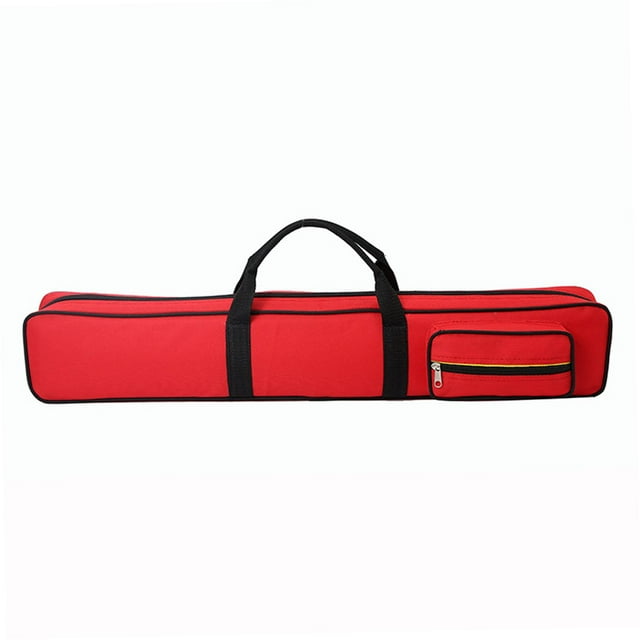 ziyahi Billiards Pool Cue Case Dustproof Compact Carrier Stick Storage Bag Billiard red 75x14x7cm