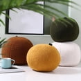 thumbnail image 3 of Ludlz Round Pillow Throw Pillow Ball Extra-Soft Fully Filled Minimalist Modern Bedroom Decorative Pillow Cushion, 3 of 8
