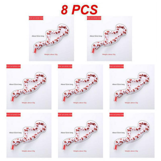 1~8PCS Cartoon Pet Cat Toy Stick Rod Mouse Toy with Mini Bell Cat Catcher Teaser Interactive Cat Toy Kitten 懈谐褉褍褕泻懈 写谢褟 Style A 8pcs