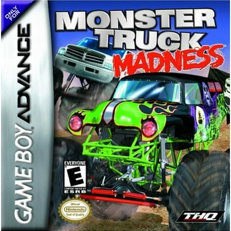 Monster Truck Madness - Nintendo Gameboy Advance GBA (List Of Best Gameboy Color Games)